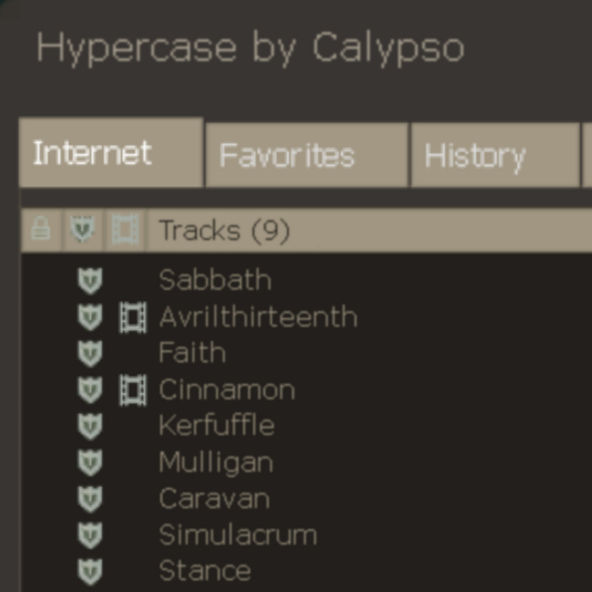 Hypercase's album cover